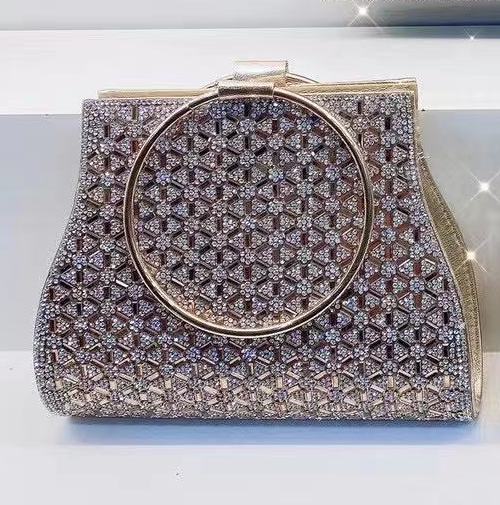 Diamond Rhinestone Clutch Crystal Party Bag For Woman