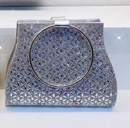 Diamond Rhinestone Clutch Crystal Party Bag For Woman