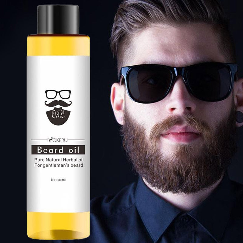 natural organic thick anti-flaking beard care oil 30ml