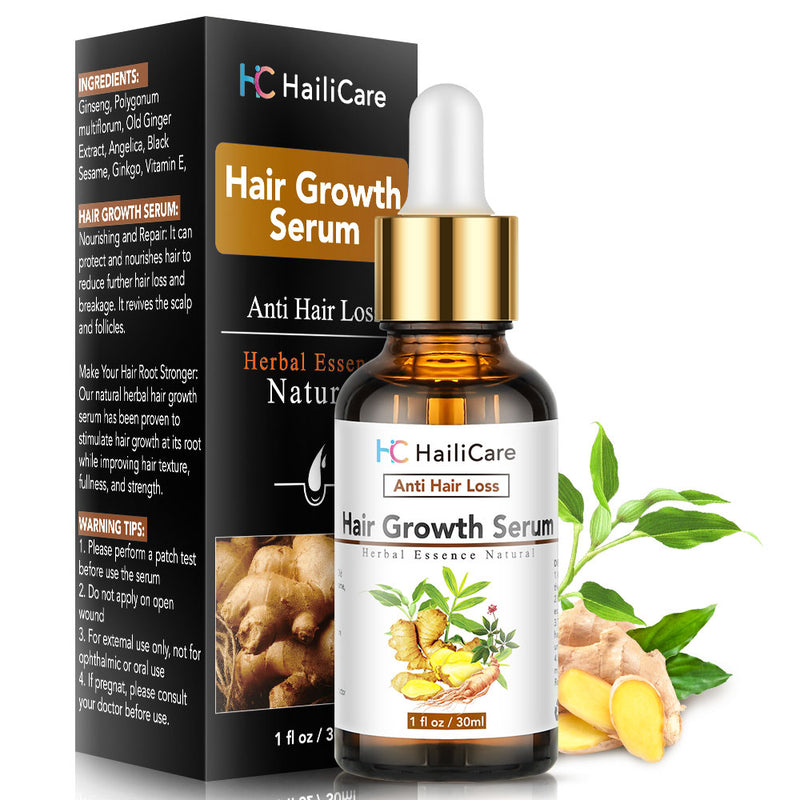 herbal essence natural liquid ginger fast hair growth serum 30ml anti-off