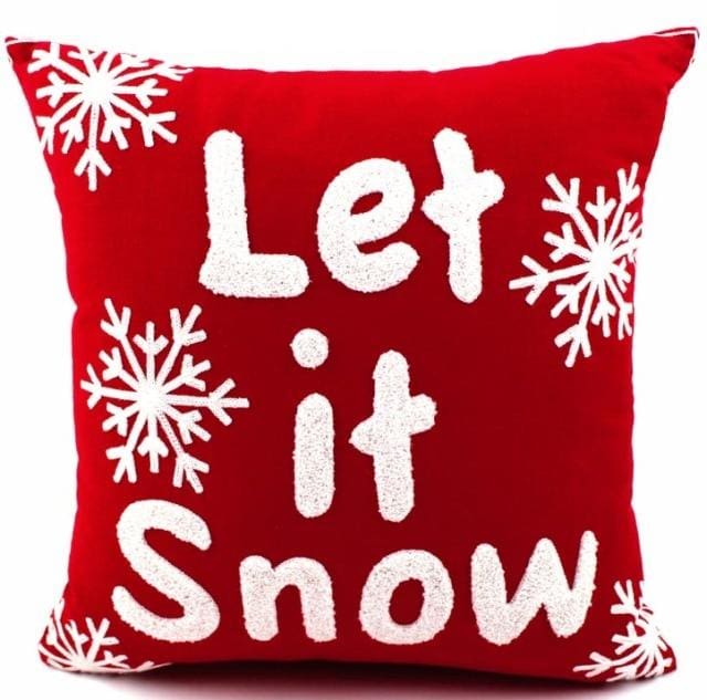 45*45cm christmas style 100% cotton wool embroidery cushion cover 450mm*450mm / 13a-08