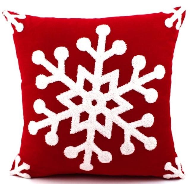 45*45cm christmas style 100% cotton wool embroidery cushion cover 450mm*450mm / 13a-09