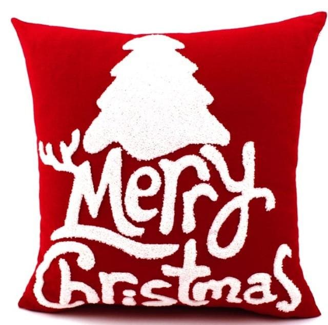 45*45cm christmas style 100% cotton wool embroidery cushion cover 450mm*450mm / 13a-10