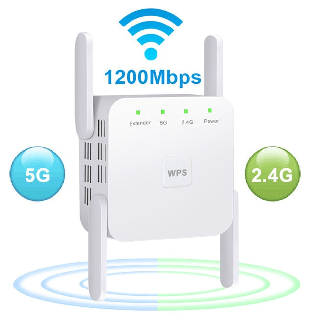 5ghz wireless wifi repeater 1200mbps