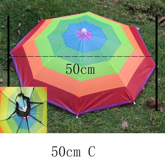 8 bone 50 cm fishing cap umbrella 50cmc