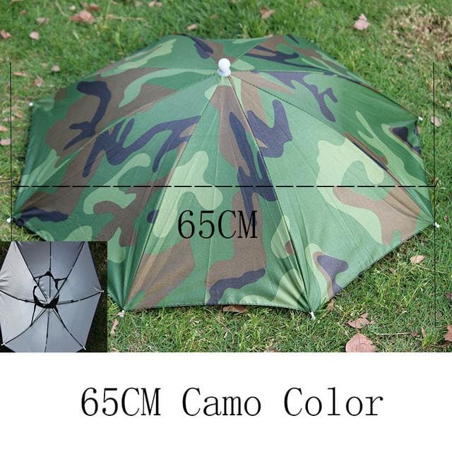 8 bone 50 cm fishing cap umbrella 65cmcamo