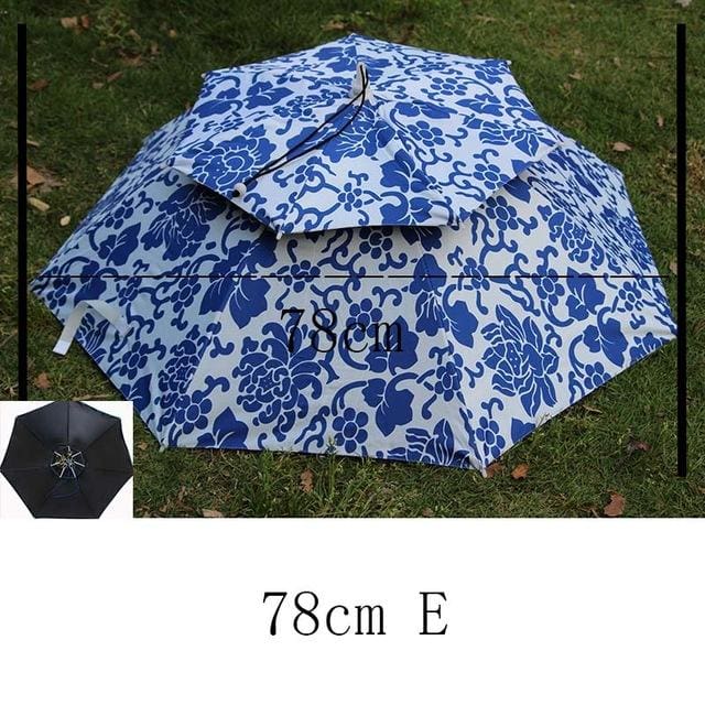 8 bone 50 cm fishing cap umbrella 78cme