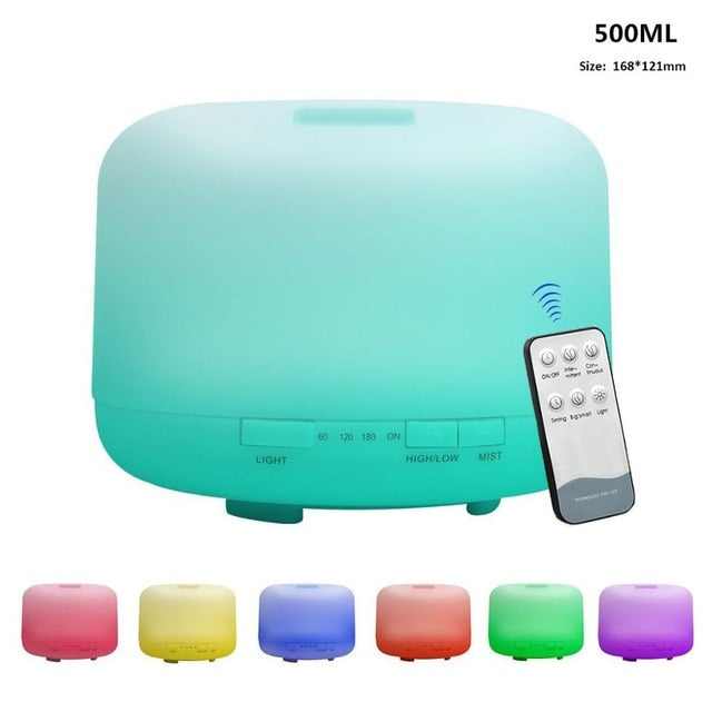 air humidifier ultrasonic cool mist maker with remote
