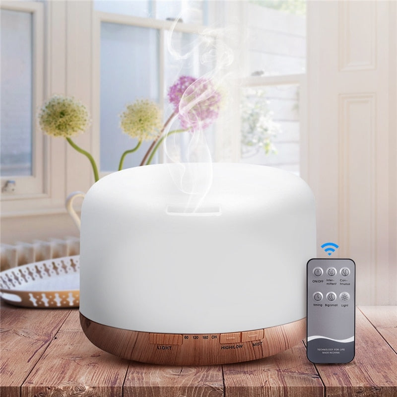 air humidifier ultrasonic cool mist maker with remote