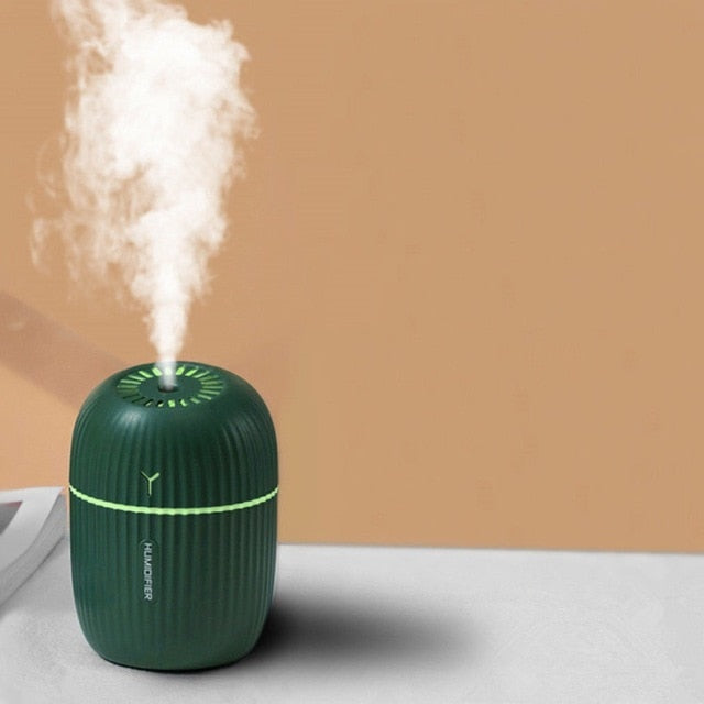 humidifier air conditioning room moisturizing spray green  cold fireworks  plug in type / stand alone  without essential oil