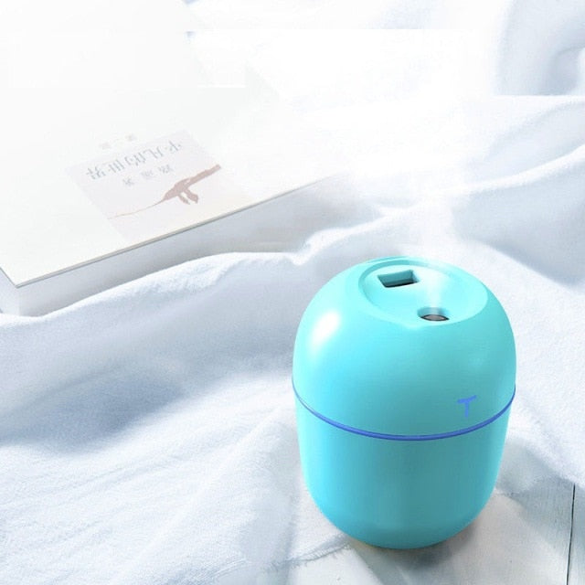 humidifier air conditioning room moisturizing spray green plug in type / stand alone  without essential oil