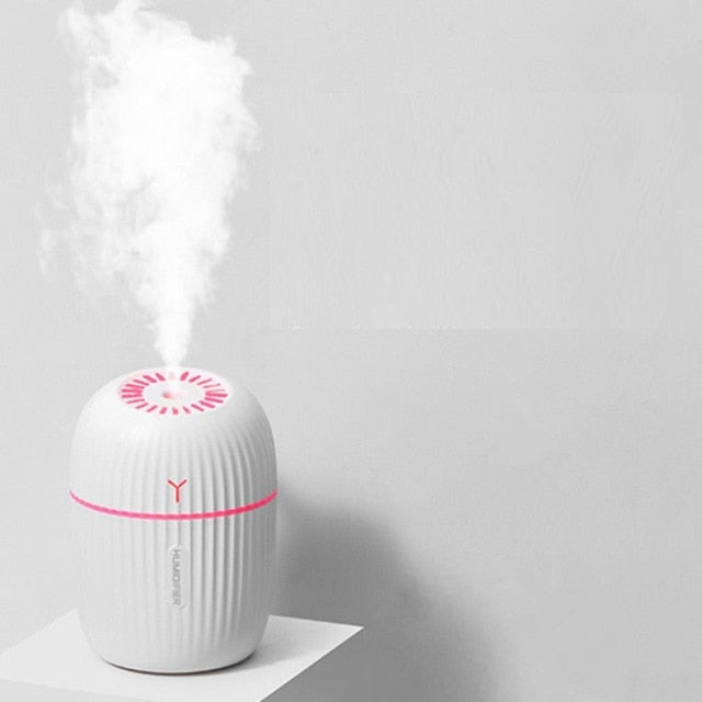 humidifier air conditioning room moisturizing spray white【 leng yan huo  plug in type / stand alone  without essential oil
