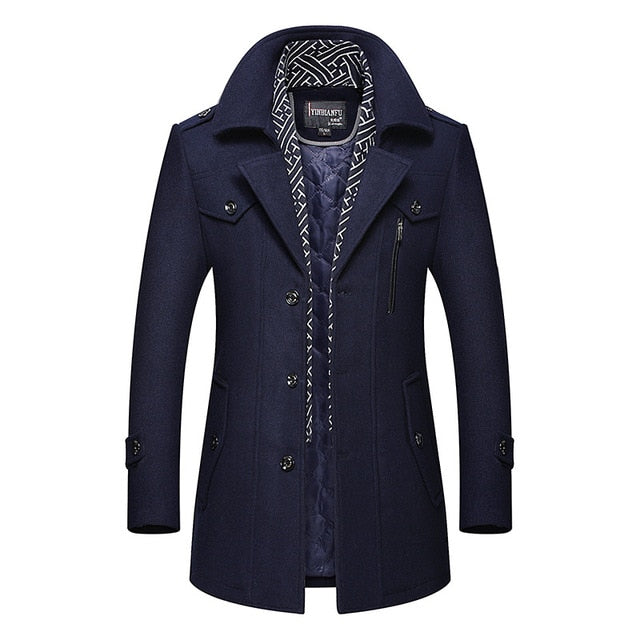 new bolubao men winter wool coat