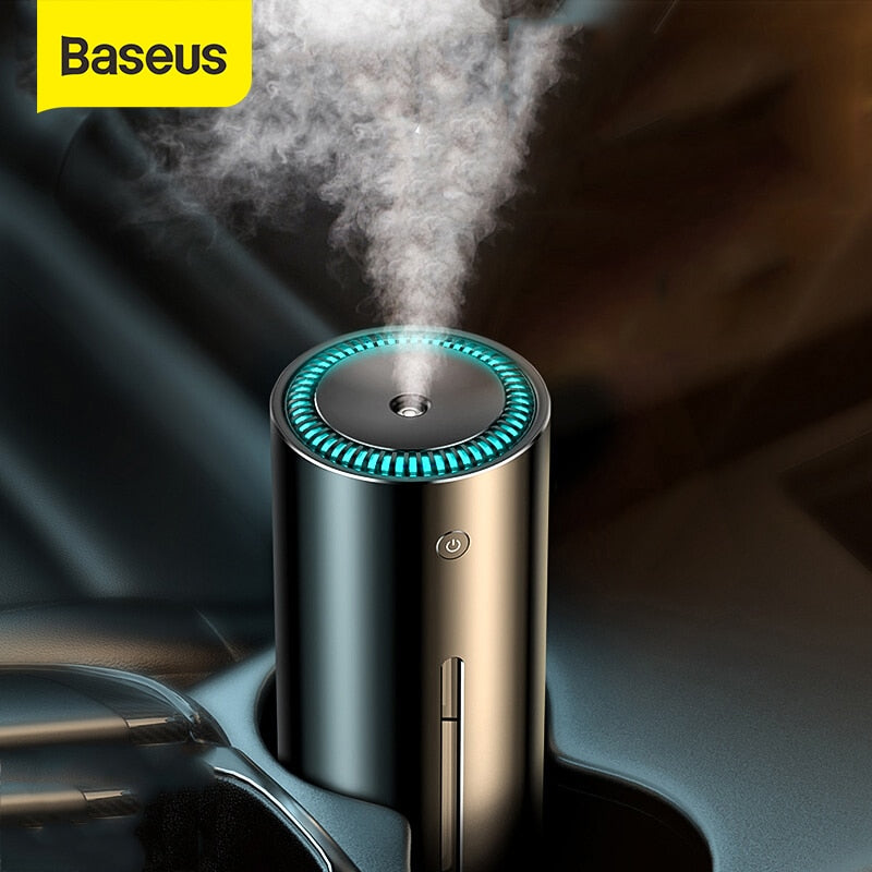 baseus 300ml air humidifier car aroma diffuser nano spray