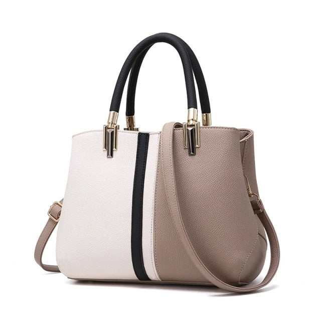 casual women's luxury handbag khaki / (30cm<max length<50cm)