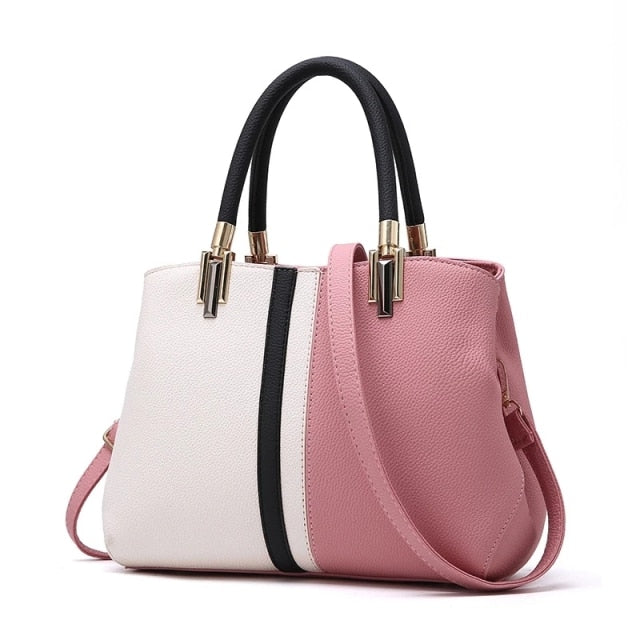 casual women's luxury handbag pink / (30cm<max length<50cm)