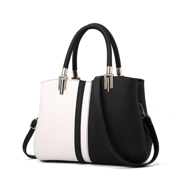 casual women's luxury handbag black / (30cm<max length<50cm)