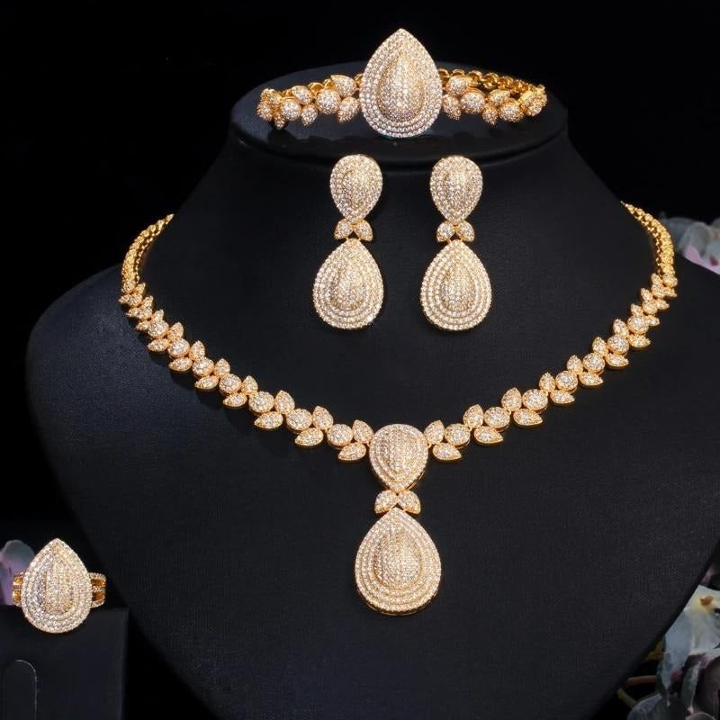 luxury african bridal wedding jewelry set