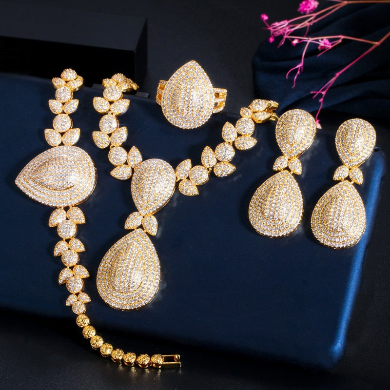 luxury african bridal wedding jewelry set