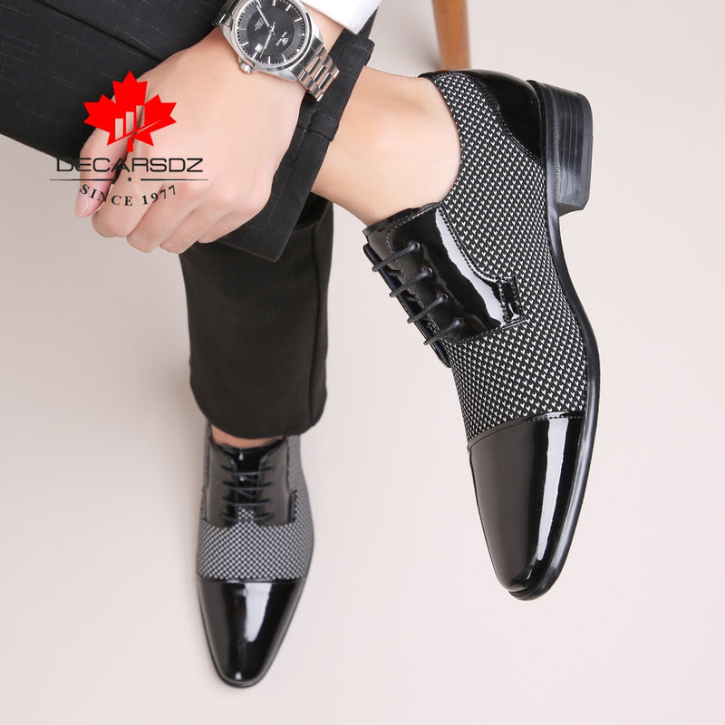 high quality comfy men wedding party style dress shoes