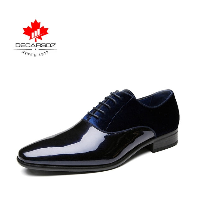 men wedding fashion high quality leather formal shoes