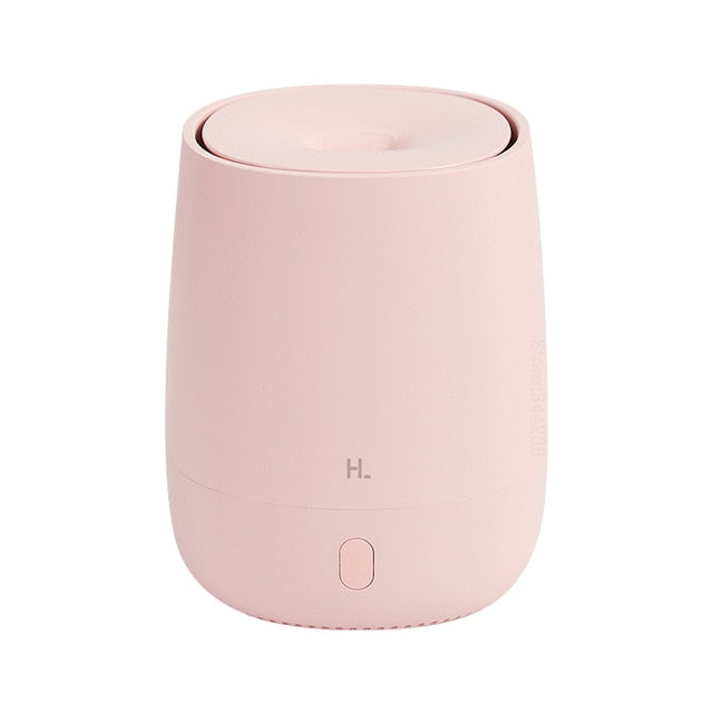 aromatherapy humidifier quiet ultrasonic mist maker pink