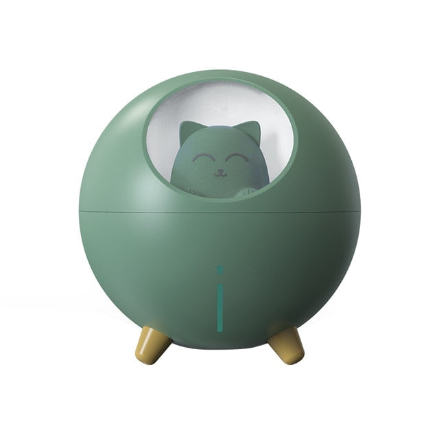 lovely pet air humidifier 220ml green