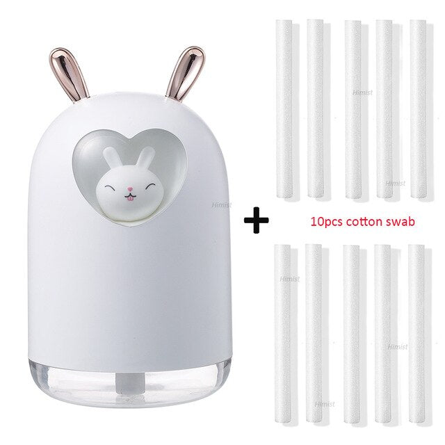 lovely rabbit air humidifier 300ml white and 10 filters