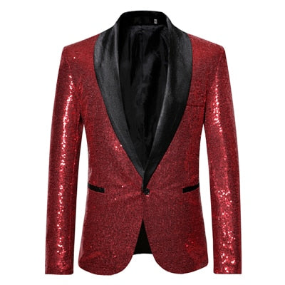 men new gold silver sequin shiny blazers suit jacket men fashion night club dj stage performances wedding party jacket