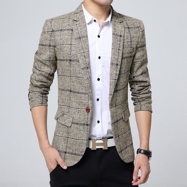 men's casual suit jacket korean version slim suit dropshipping