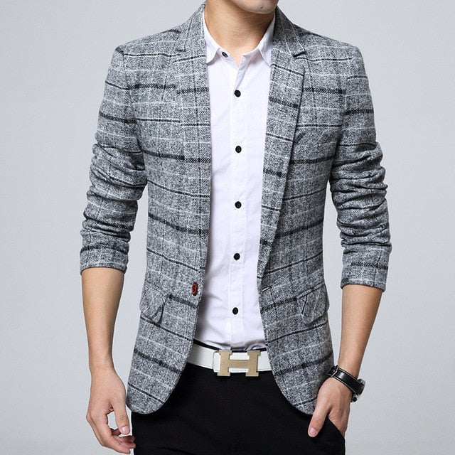 men's casual suit jacket korean version slim suit dropshipping