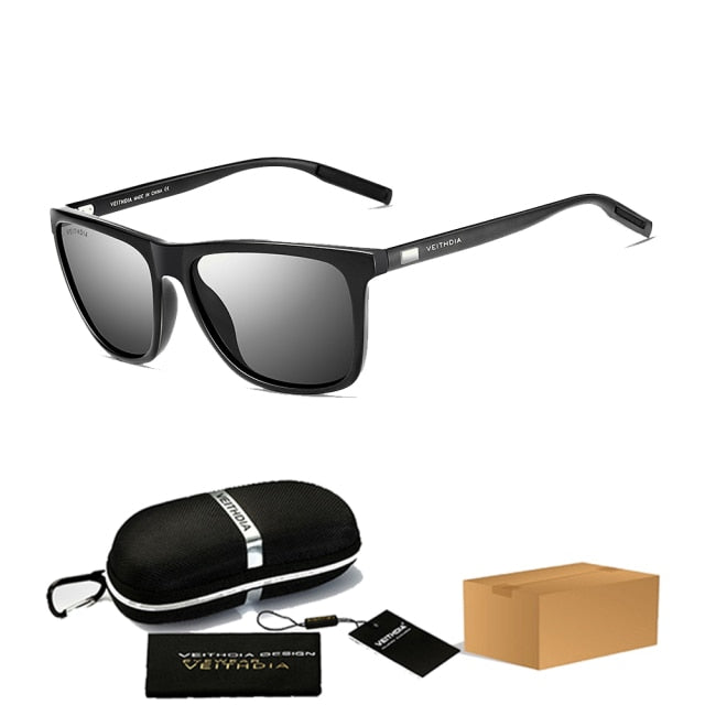 unisex retro aluminum tr90 polarized sunglasses c5 with case