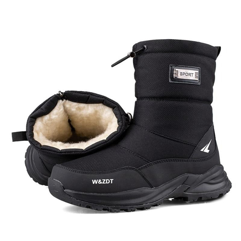 non slip outdoor travel winter snow boots