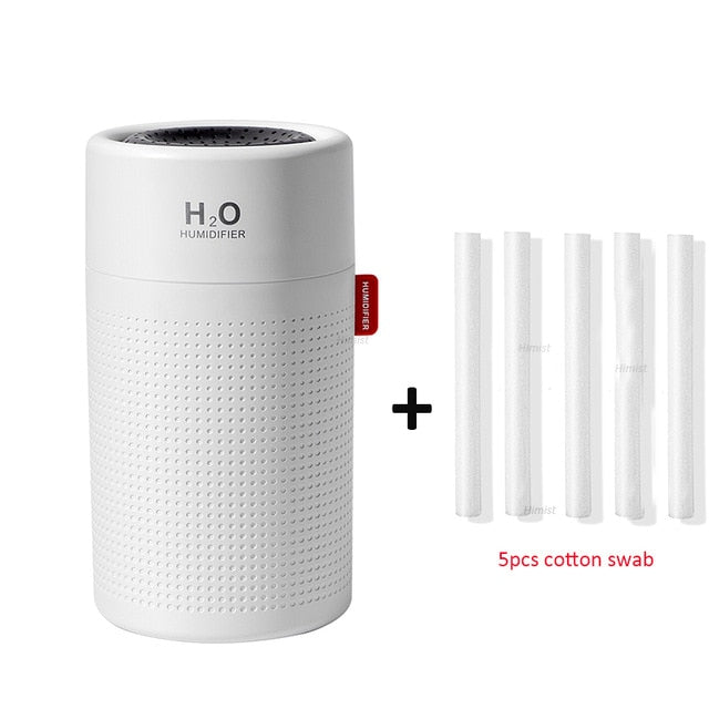 wireless air humidifier usb portable aroma diffuser 2000mah battery rechargeable 750ml white 5 filter