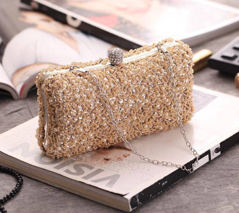 women evening party shoulder clutch