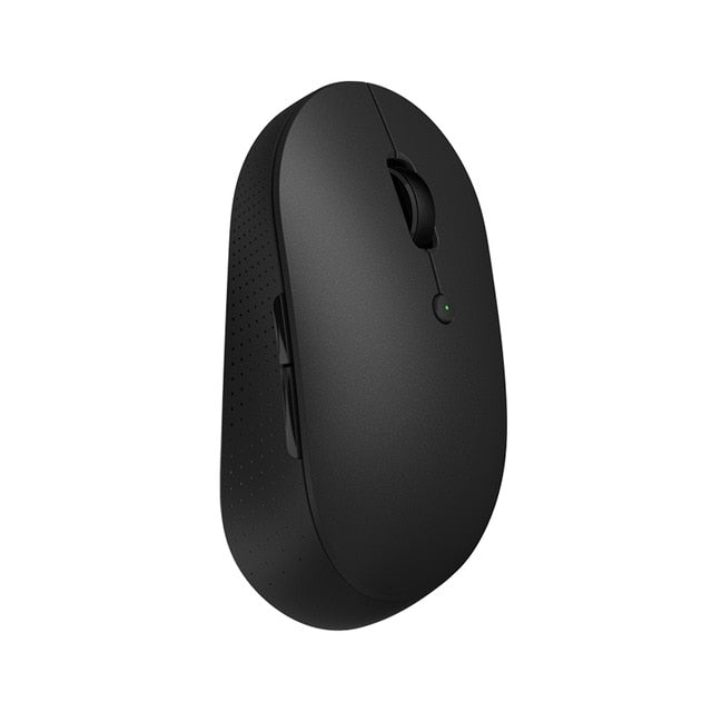 xiaomi wireless bluetooth dual mode mouse silent version bluetooth 2.4ghz black