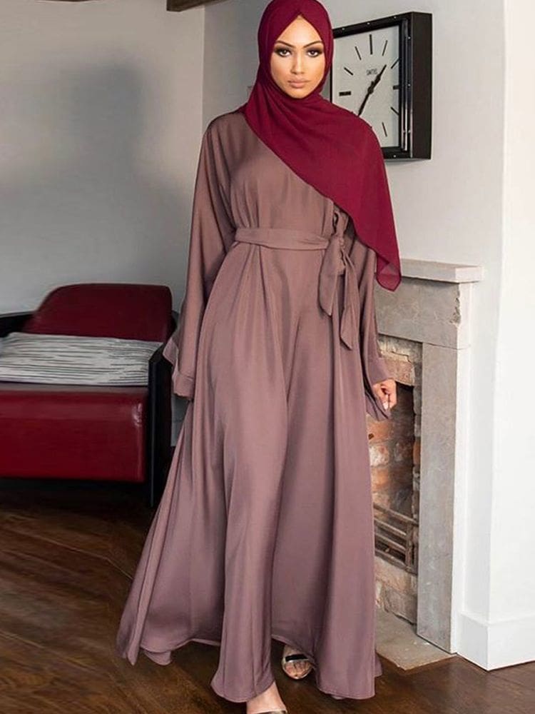 Abaya Muslim Fashion Islamic Clothing Women Maxi Dresses HIJAB & BURKA