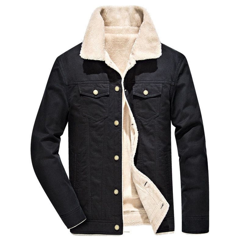 army style winter thick warm men jacket