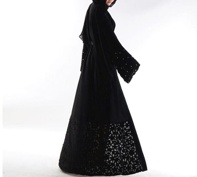 baju muslim wanita long abaya