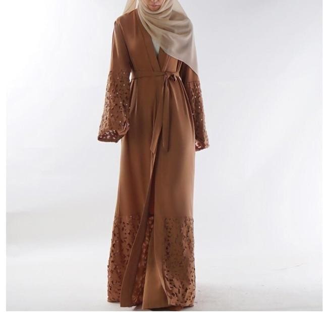 baju muslim wanita long abaya