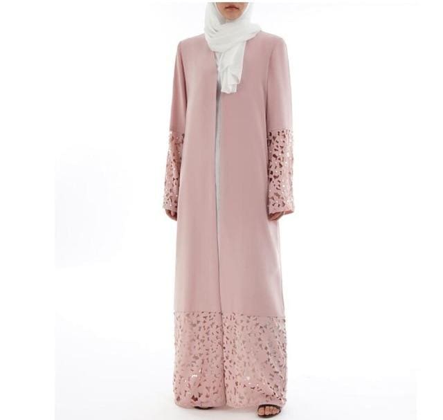 baju muslim wanita long abaya