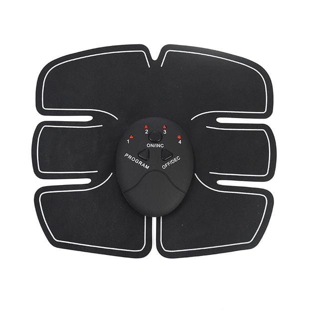 body slimming shaper machine tens electronic abdominal fitness accessories ems wireless electric muscle stimulator massager black