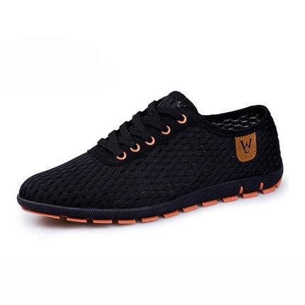 breathable men casual fashion low lace-up canvas shoes