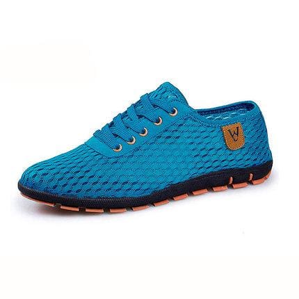 breathable men casual fashion low lace-up canvas shoes