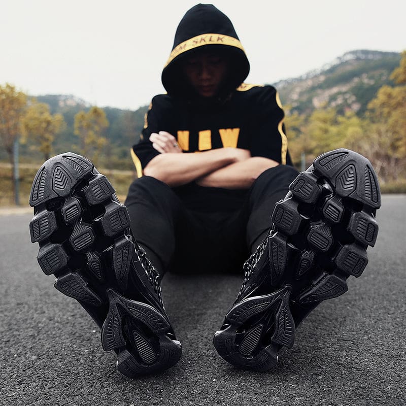 breathable outdoor sport trainers quality sneakers for men