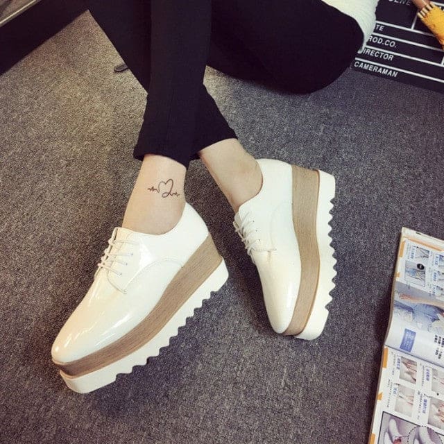 british style ladies oxford shoes