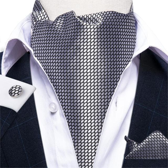 British Style Luxury Men Vintage Paisley Formal Cravat Tie Set ASC-2017 BOW TIE