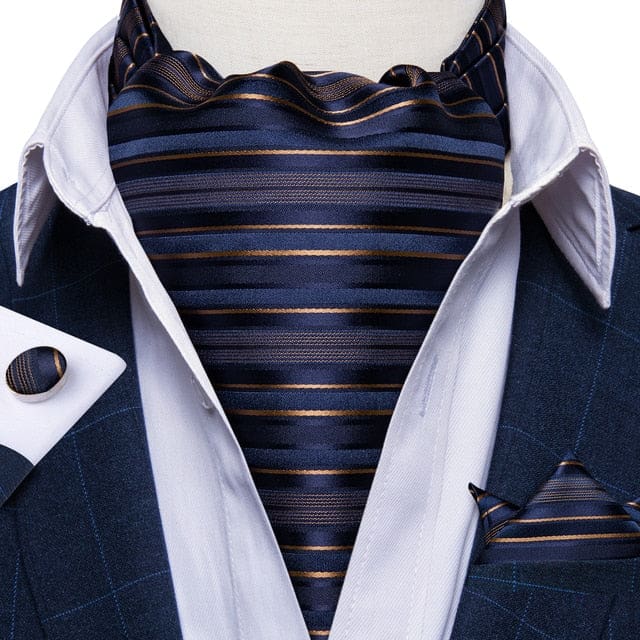 British Style Luxury Men Vintage Paisley Formal Cravat Tie Set ASC-2049 BOW TIE