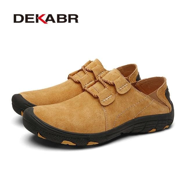causal suede leather men shoes