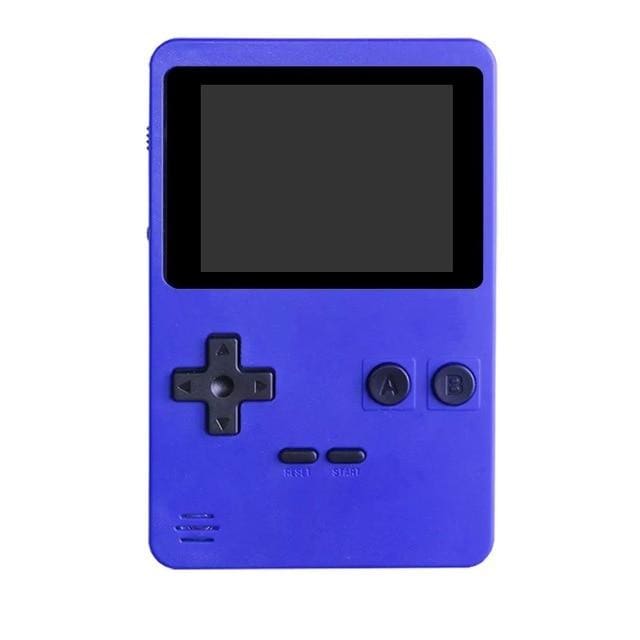 classic game with 200 games 2.8 inch 8-bit pvp portable console purple
